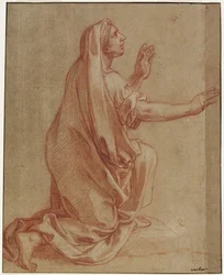 Studie zur Auferweckung des Lazarus, ca. 1677